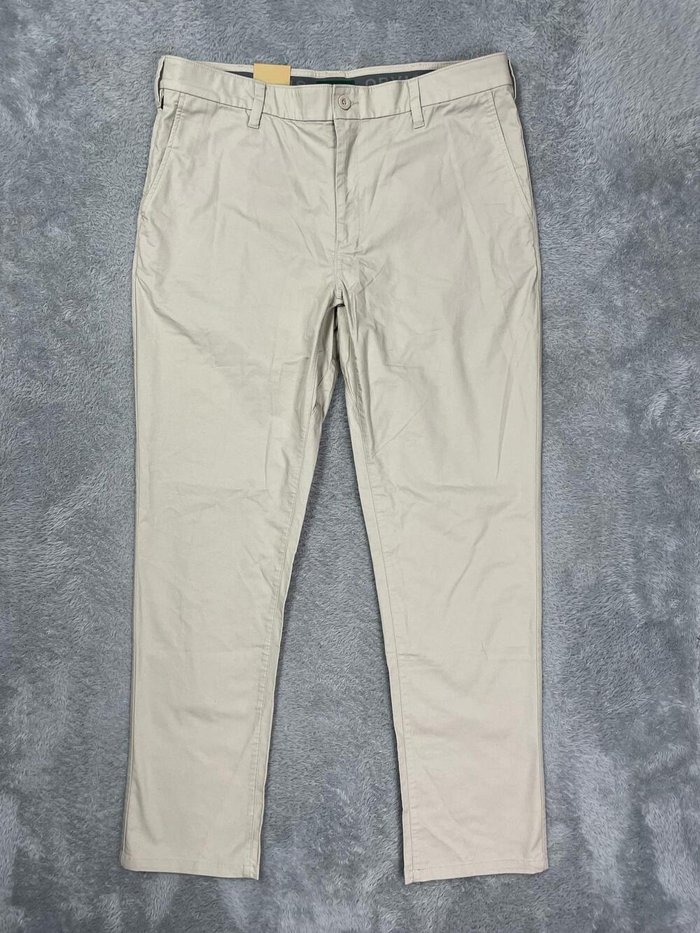 Orvis Chino Pants Mens 38x32 Beige Classic Fit Stretch Canvas Outdoor Casual